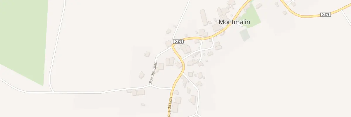 Plan du 2 Rue du Bois à Saint-Cyr-Montmalin