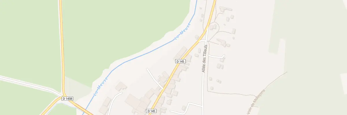 Plan du 21 Rue de Traveron à Sauvigny