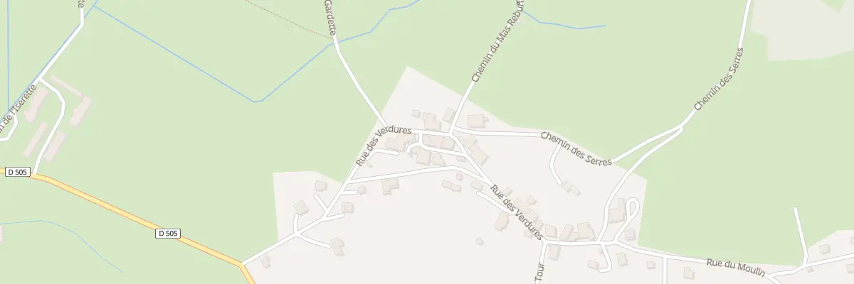 Plan du 5 Rue des Lavoirs à Lus-la-Croix-Haute