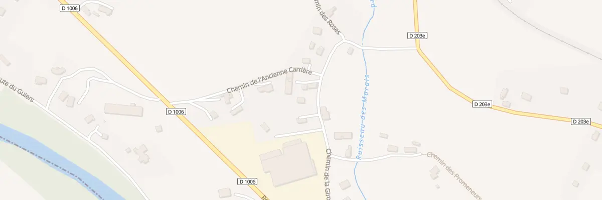 Plan du 251 Che de la Girondière à Saint-Béron