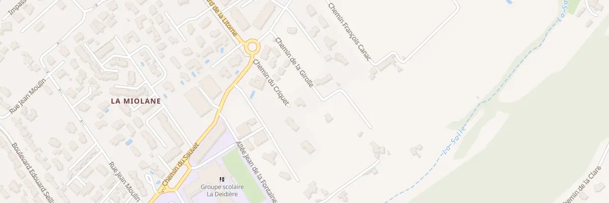 Plan du 126 Che de la Girolle à Saint-Cyr-sur-Mer