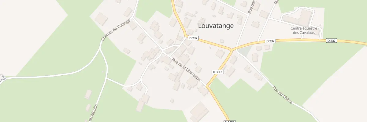 Plan du 4 Rue de la Libération à Louvatange