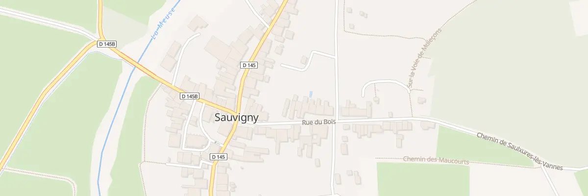 Plan du 5 Rue du Bois à Sauvigny