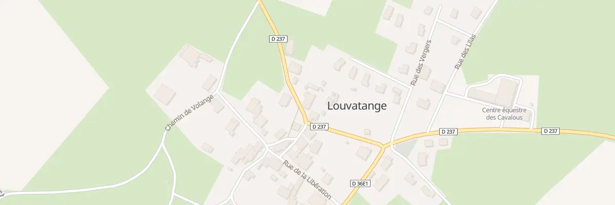 Plan du 6 Rue des Vignes à Louvatange