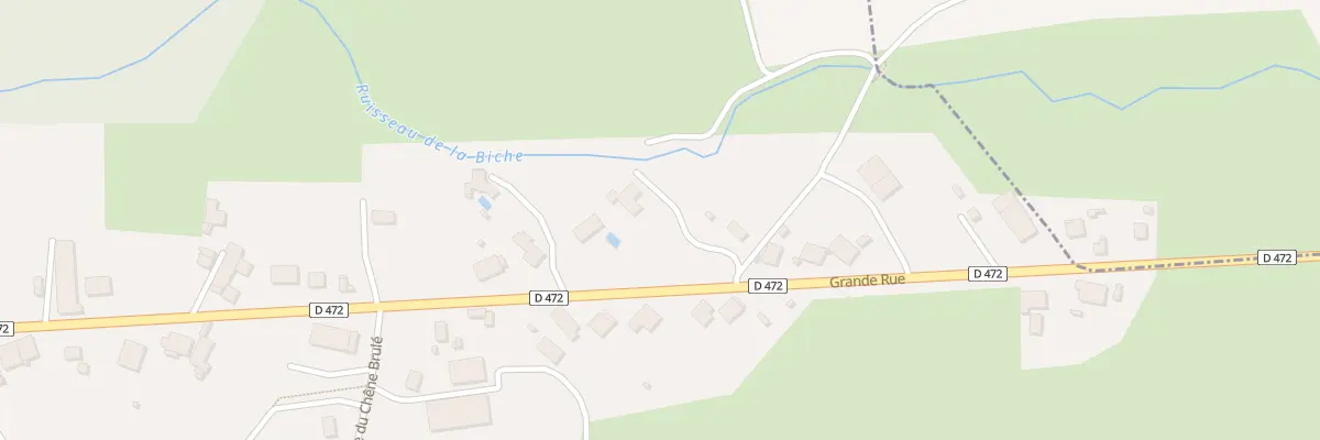 Plan du 83B Grande Rue à Chamblay