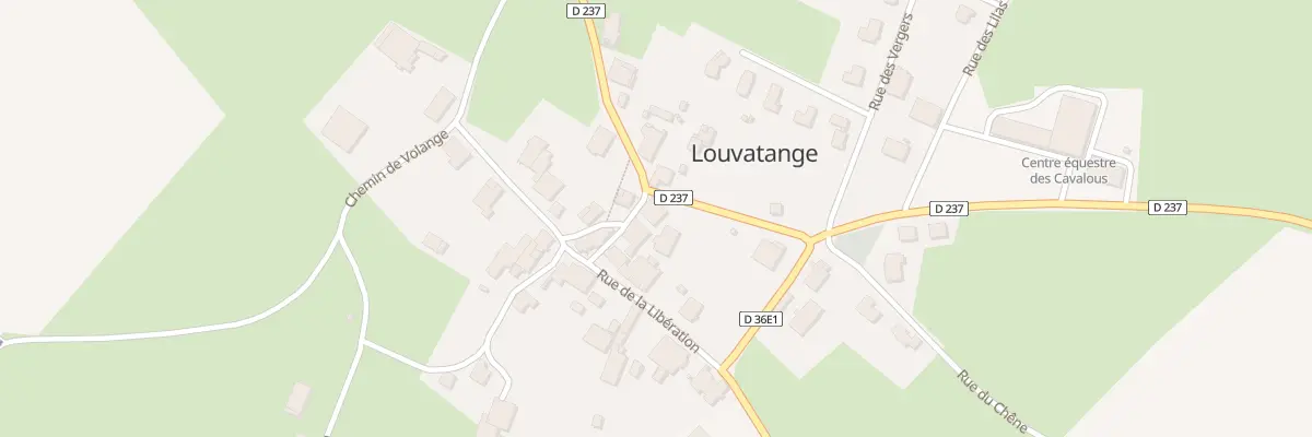 Plan du 3 Rue des Vignes à Louvatange