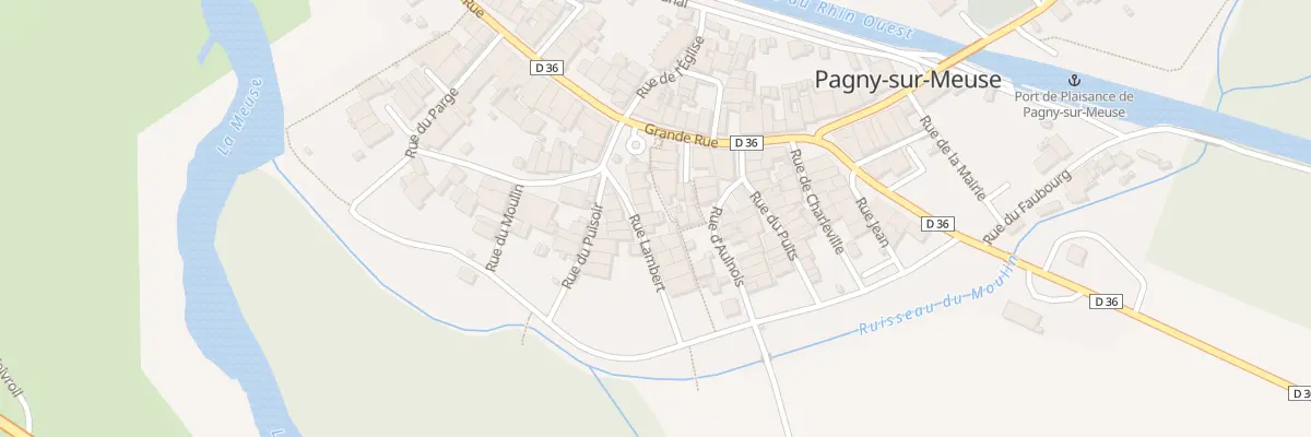 Plan du 5 Rue Lambert à Pagny-sur-Meuse