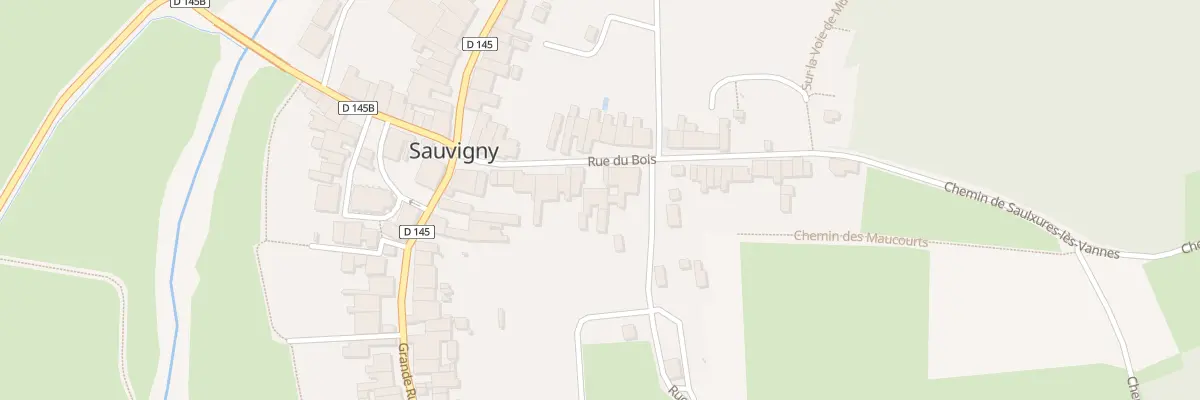 Plan du 14 Rue du Bois à Sauvigny