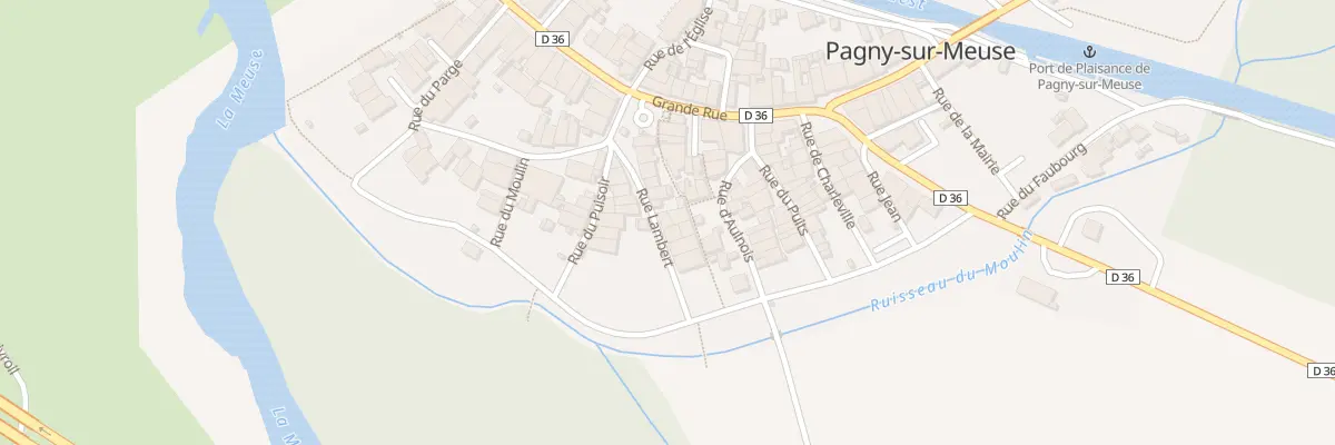 Plan du 7 Rue Lambert à Pagny-sur-Meuse