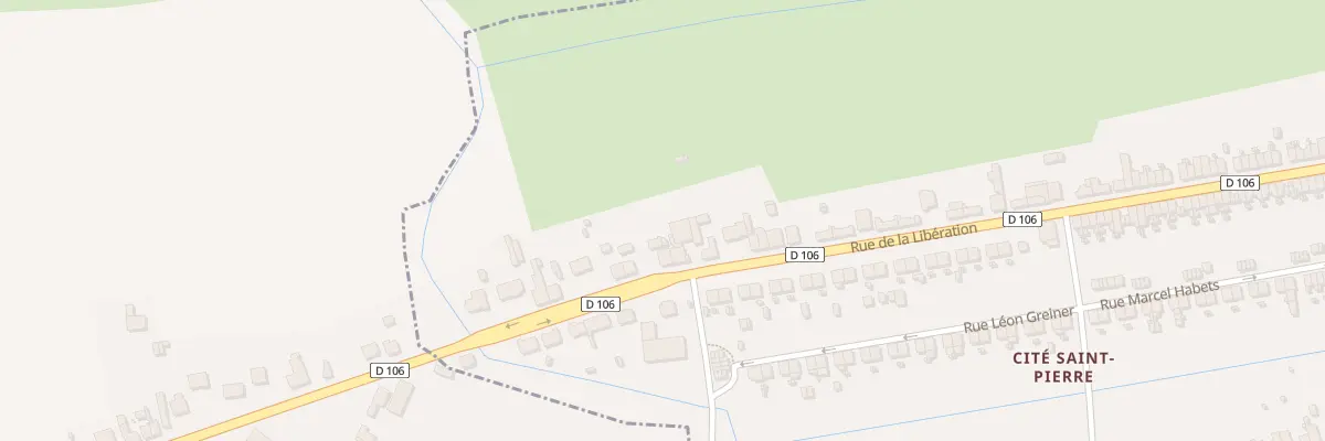 Plan du 286 Rue de la Libération à Bouligny