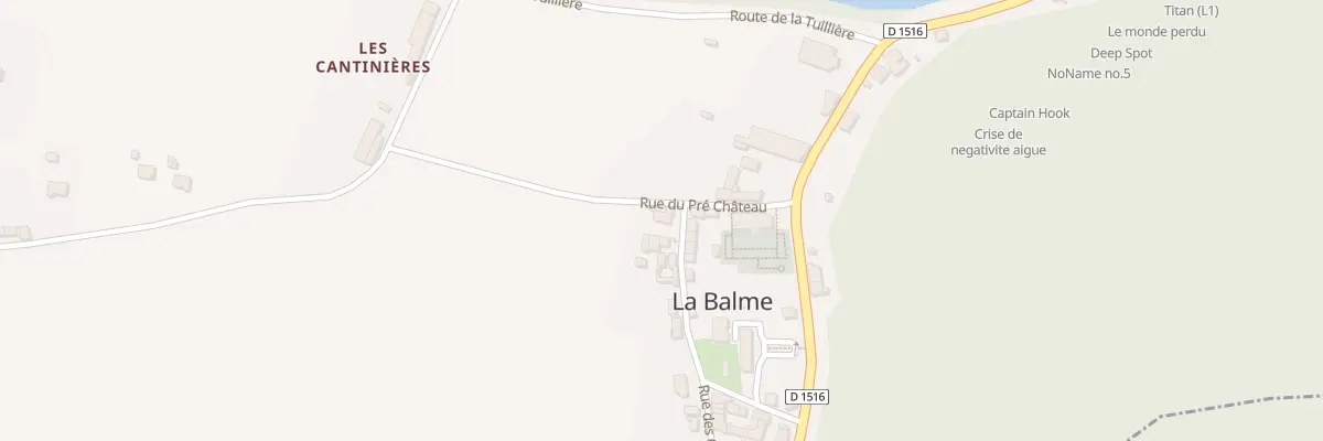 Plan du 207 Rue de la Mairie à La Balme