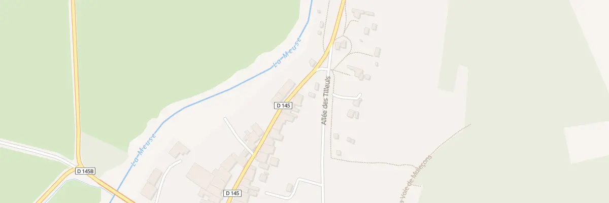 Plan du 26 Rue de Traveron à Sauvigny
