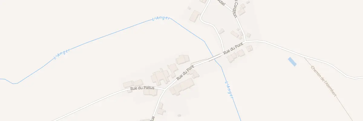 Plan du 75 Rue du Pont à Gendreville