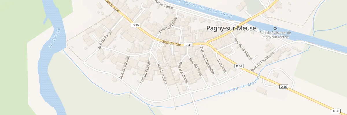 Plan du 4 Rue des Chaloines à Pagny-sur-Meuse