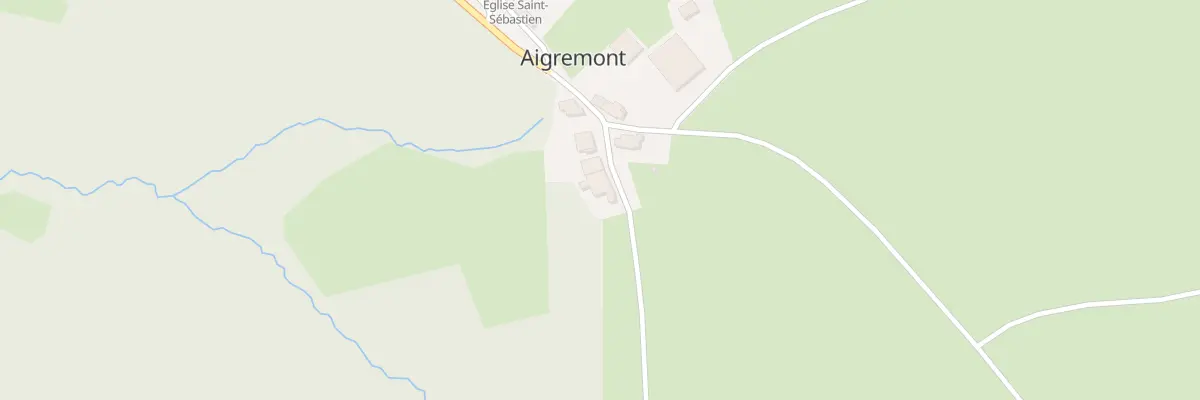 Plan du 6 Rue du Cimetiere à Aigremont