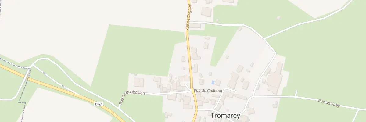 Plan du 5 Rue de Cugney à Tromarey