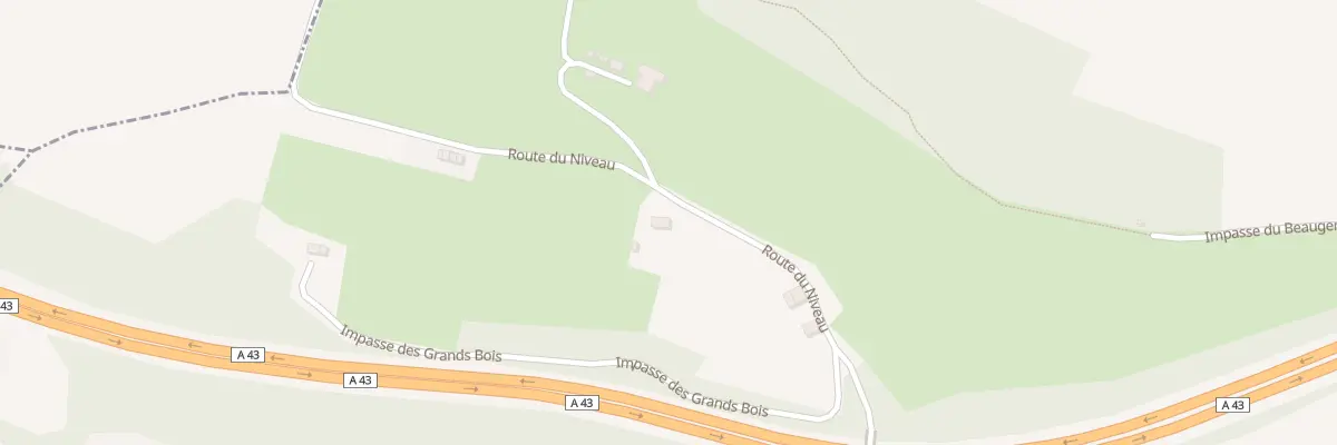Plan du 639 Rte de Niveau à Verel-de-Montbel