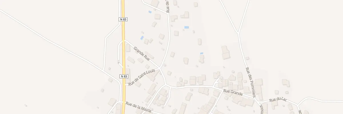 Plan du 4 Rue de Croix Baptiste à Buvilly