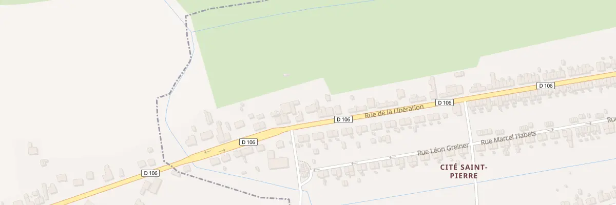 Plan du 282 Rue de la Libération à Bouligny
