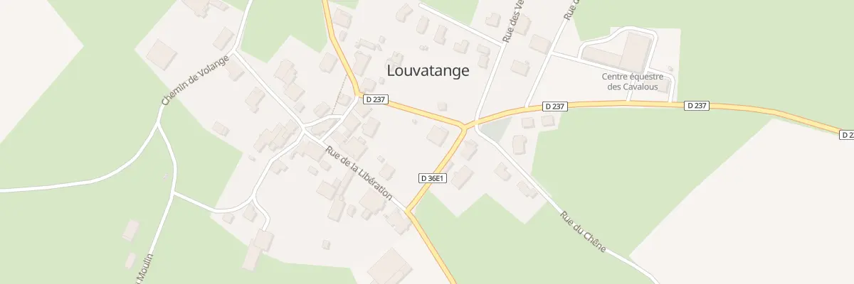 Plan du 2 Rue du Noyer à Louvatange