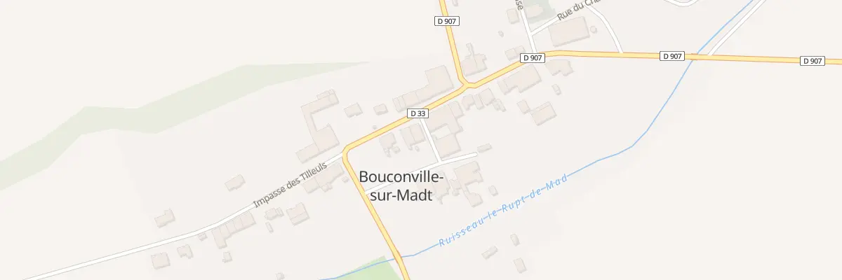 Plan du 8 Rue Gabriel Bousselin à Bouconville-sur-Madt