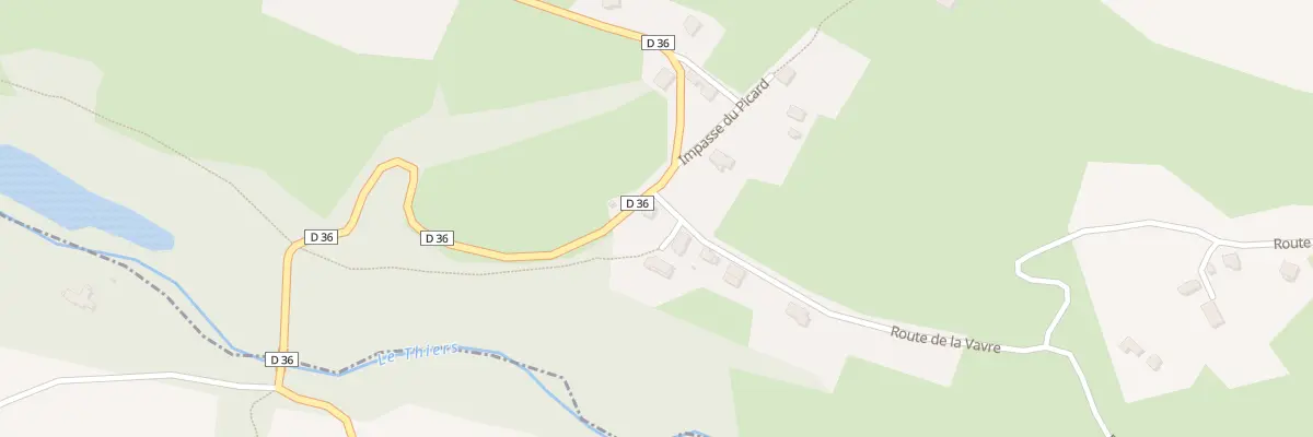 Plan du 5041 Le Picard à Verel-de-Montbel