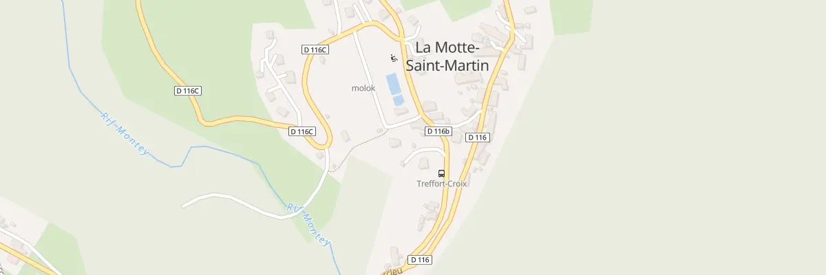 Plan du 11 Che de La Piscine à La Motte-Saint-Martin