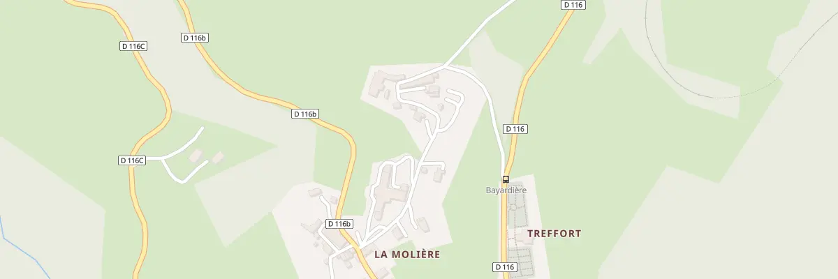 Plan du 171 Rue de Bayardière à La Motte-Saint-Martin
