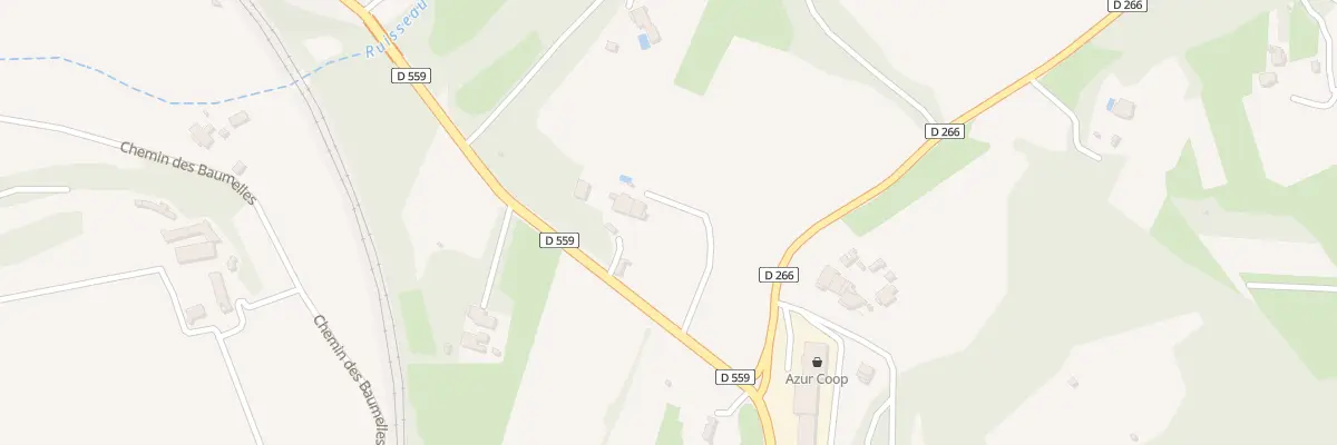Plan du 1461 Rte Departementale 559 à Saint-Cyr-sur-Mer