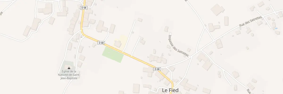 Plan du 3B Rue de la Fromagerie au Fied