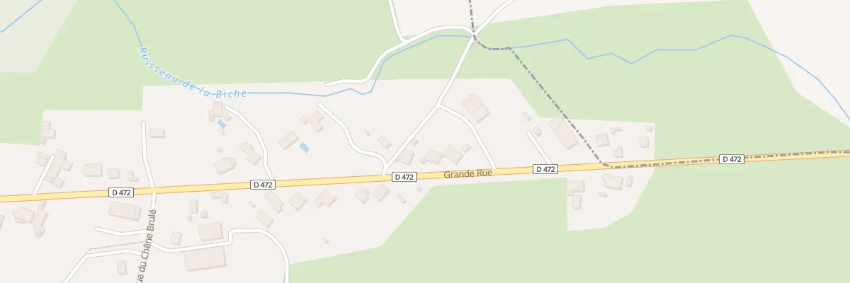 Plan du 85 Grande Rue à Chamblay