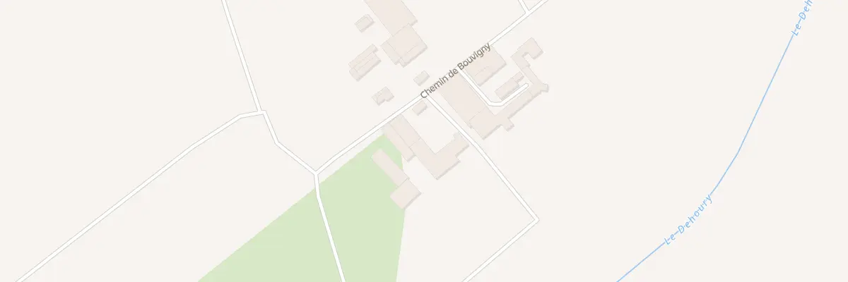 Plan du 2 Che de Bouvigny à Dommary-Baroncourt