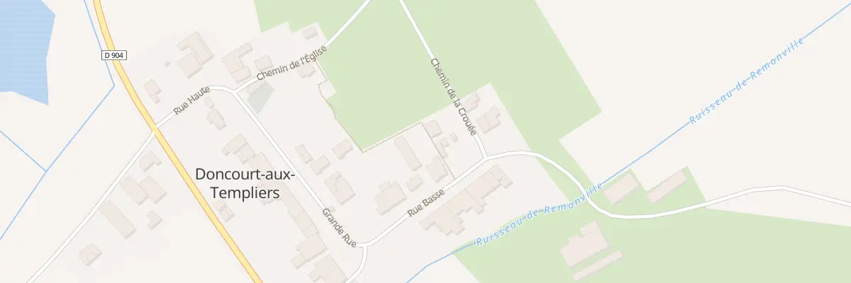 Plan du 5 Rue Basse à Doncourt-aux-Templiers
