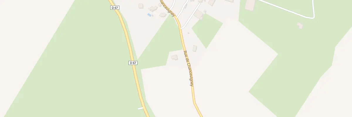 Plan du 8 Rue de Chancevigney à Tromarey