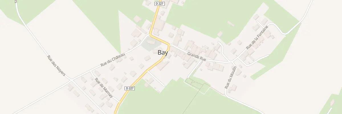 Plan du 3 Rue de Marnay à Bay