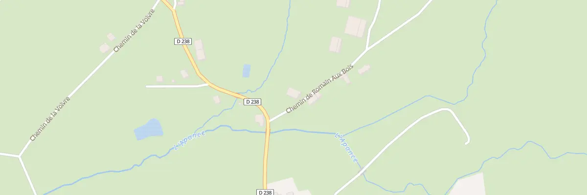 Plan du 2 Che de Romain aux Bois à Larivière-Arnoncourt