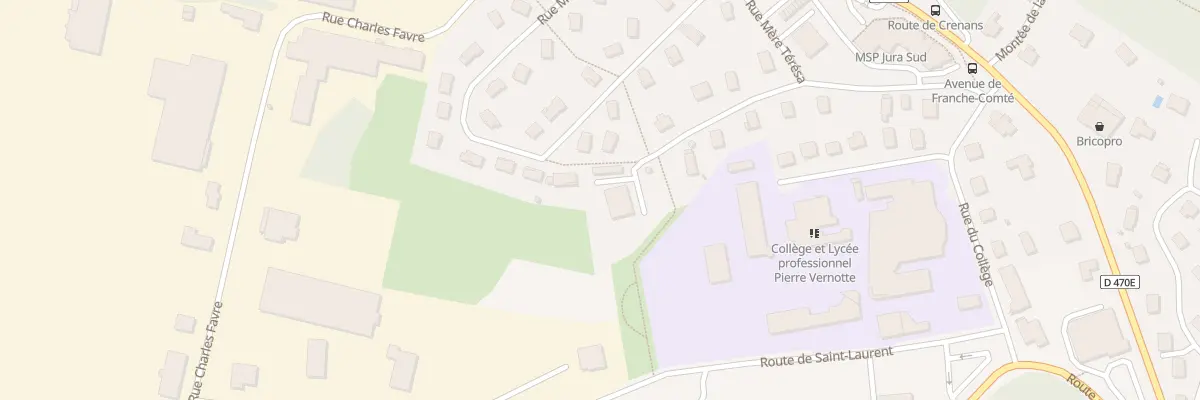 Plan du 16 Rue de Tyr à Moirans-en-Montagne