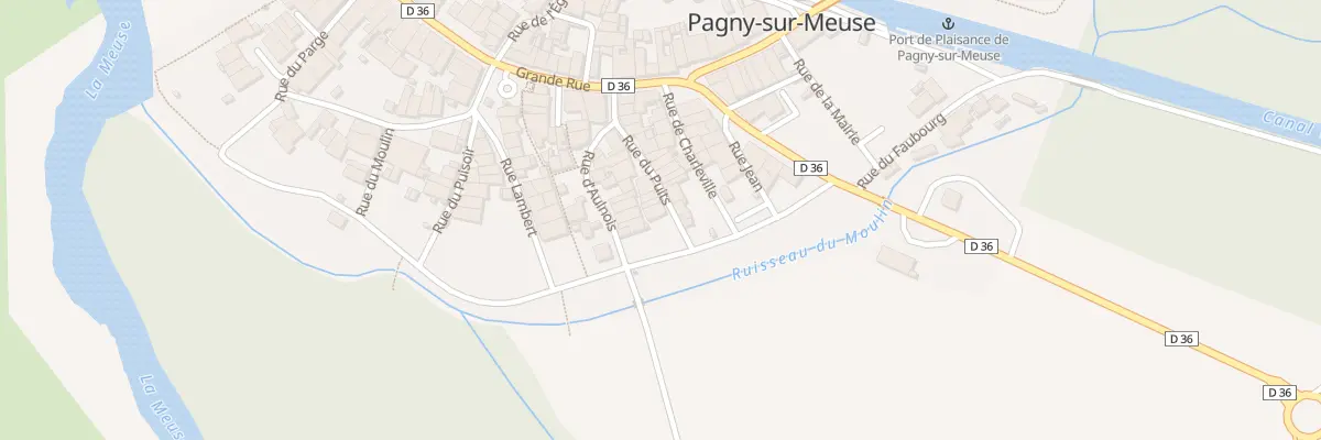 Plan du 8 Rue du Puits à Pagny-sur-Meuse