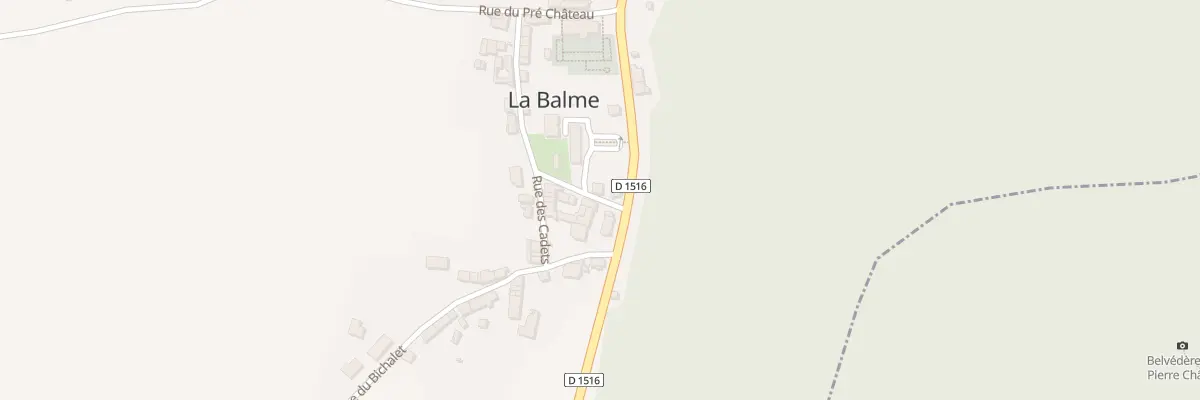 Plan du 5013 Chef Lieu à La Balme