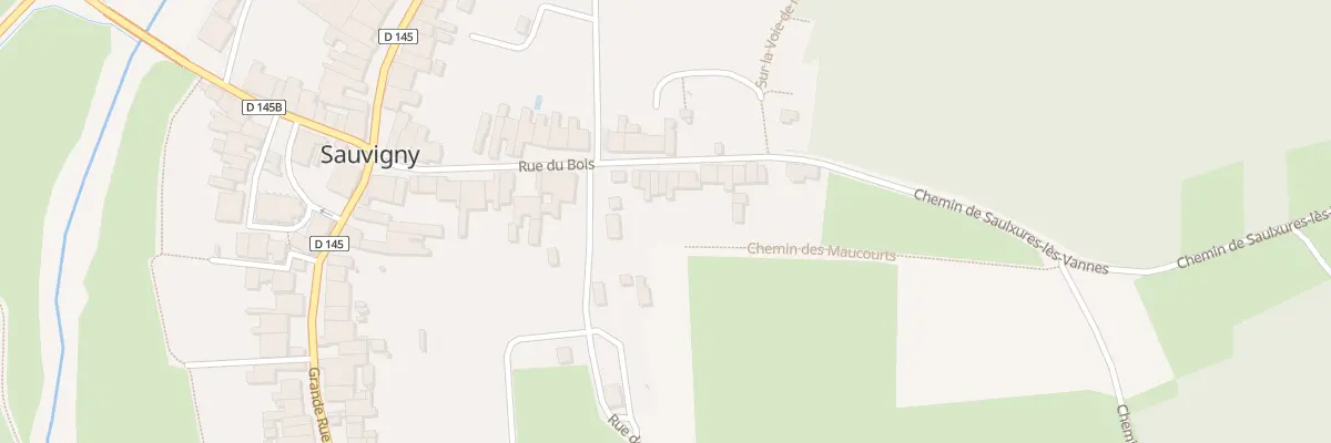 Plan du 22A Rue du Bois à Sauvigny