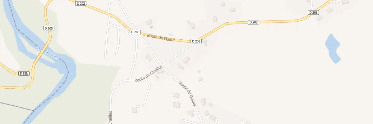 Plan du 57 Rte de Chailles à Saint-Béron