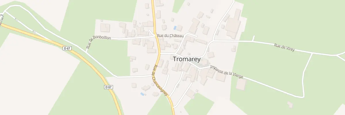 Plan du 2 Gr Grande Rue à Tromarey