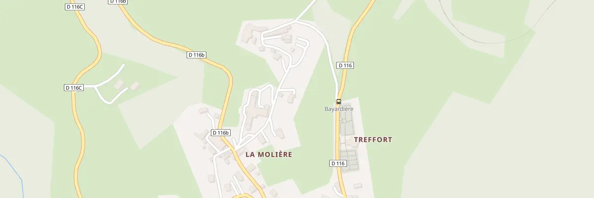 Plan du 136 Rue de Bayardière à La Motte-Saint-Martin