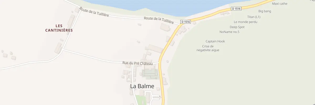 Plan du 5008 Chef Lieu à La Balme