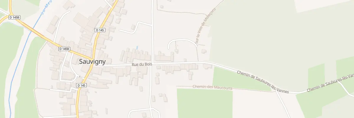 Plan du 21 Rue du Bois à Sauvigny