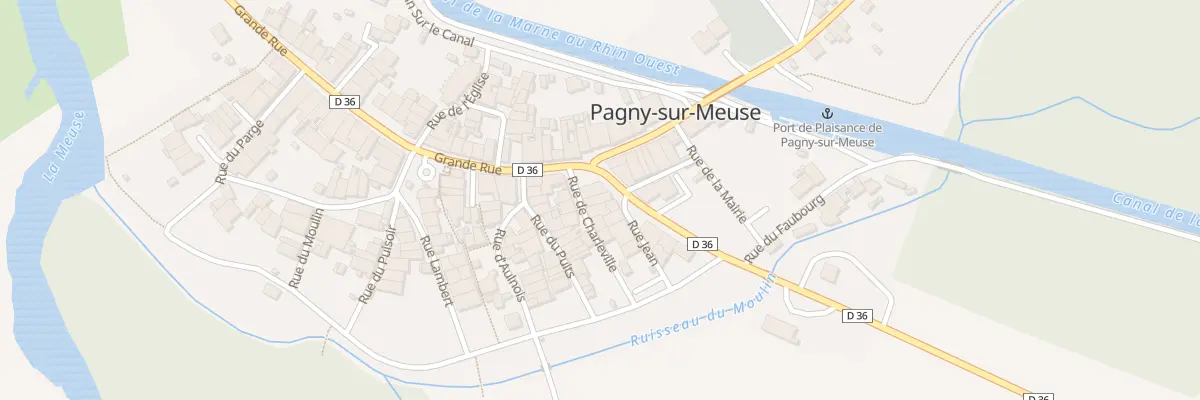 Plan du 4 Rue Jean à Pagny-sur-Meuse