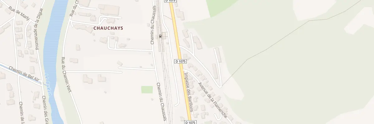 Plan du 3 Av de la Flamenche à Serres