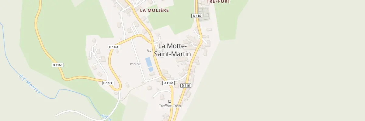 Plan du 5159 Treffort à La Motte-Saint-Martin
