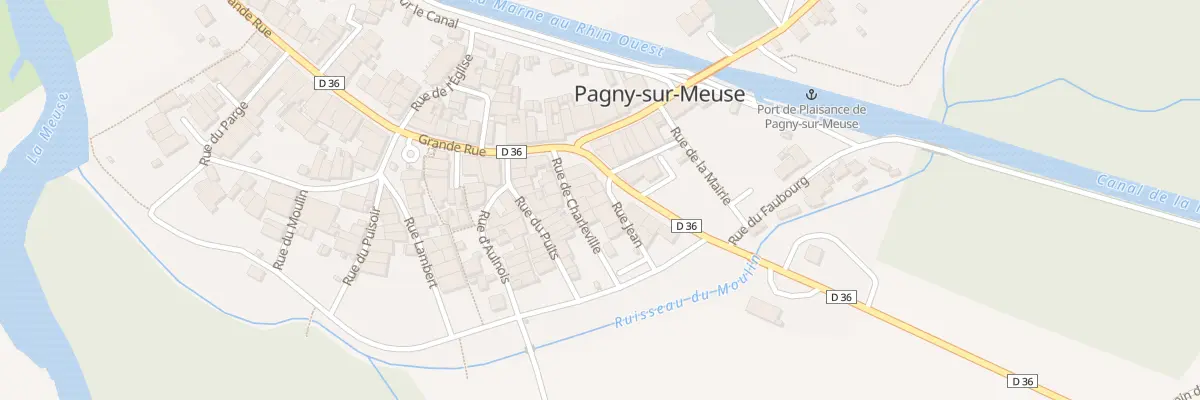 Plan du 6B Rue Jean à Pagny-sur-Meuse