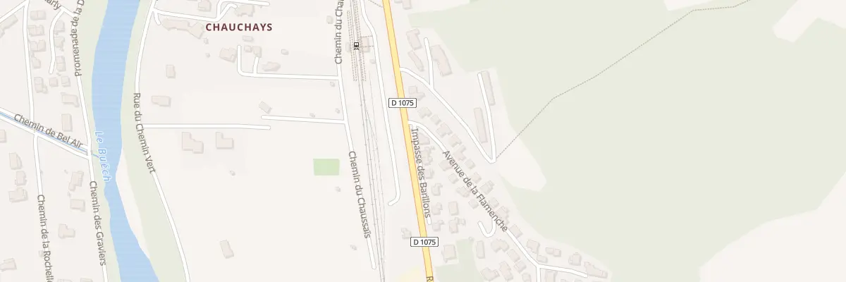 Plan du 1 Imp des Barillons à Serres